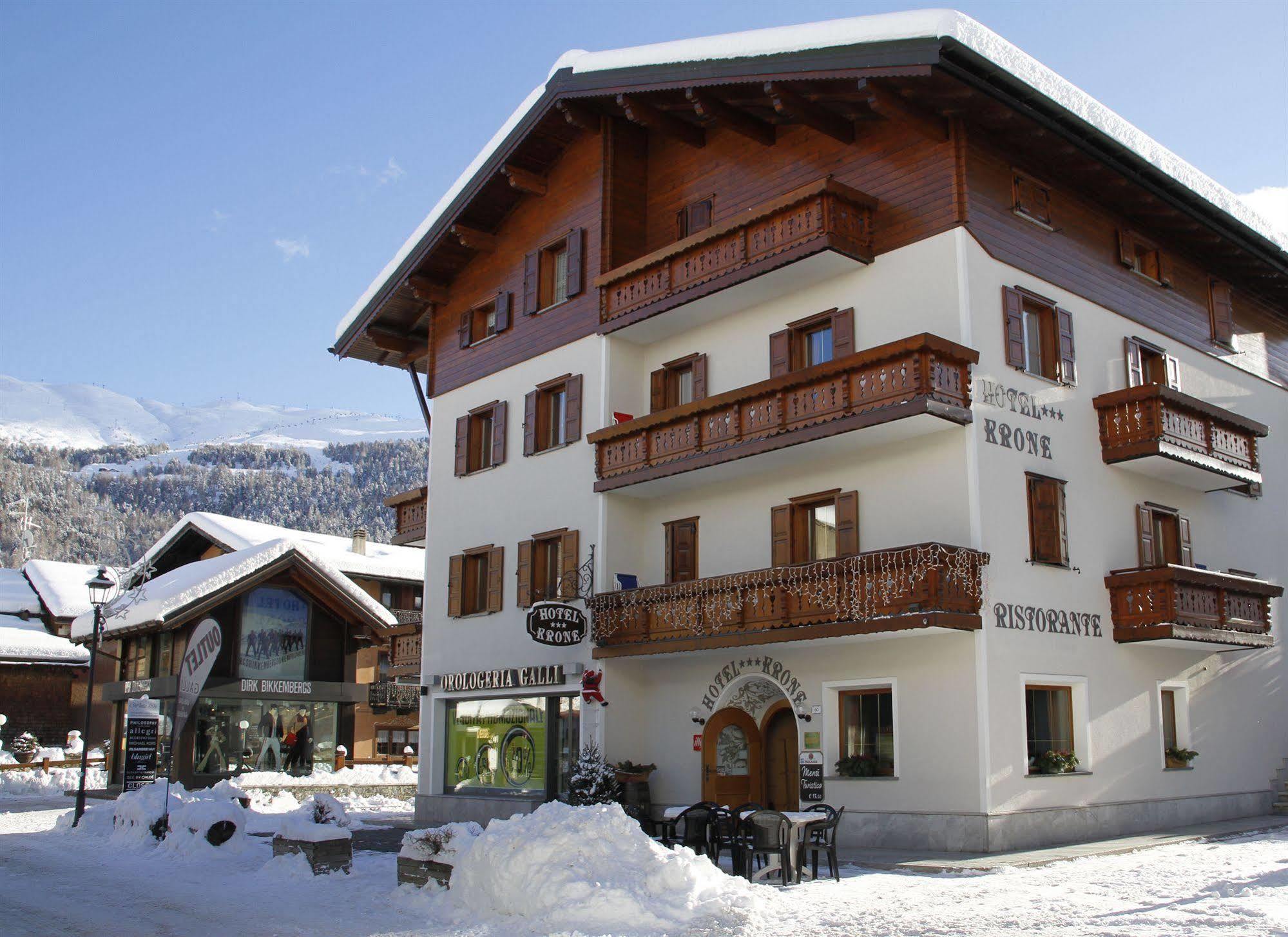 Hotel Krone Livigno Ngoại thất bức ảnh